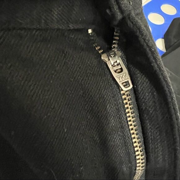 Goldsign The Culottes Painted Black Denim Culottes High rise jeans Brand New! - Picture 14 of 14